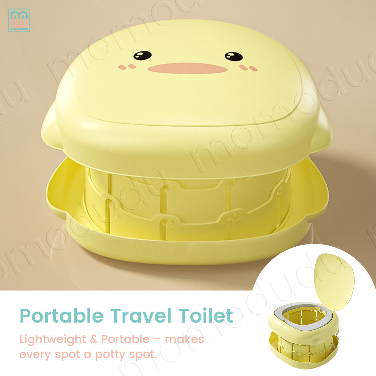 Toddler Potty Training Seat - Duck Portable Potty for Toddler Travel