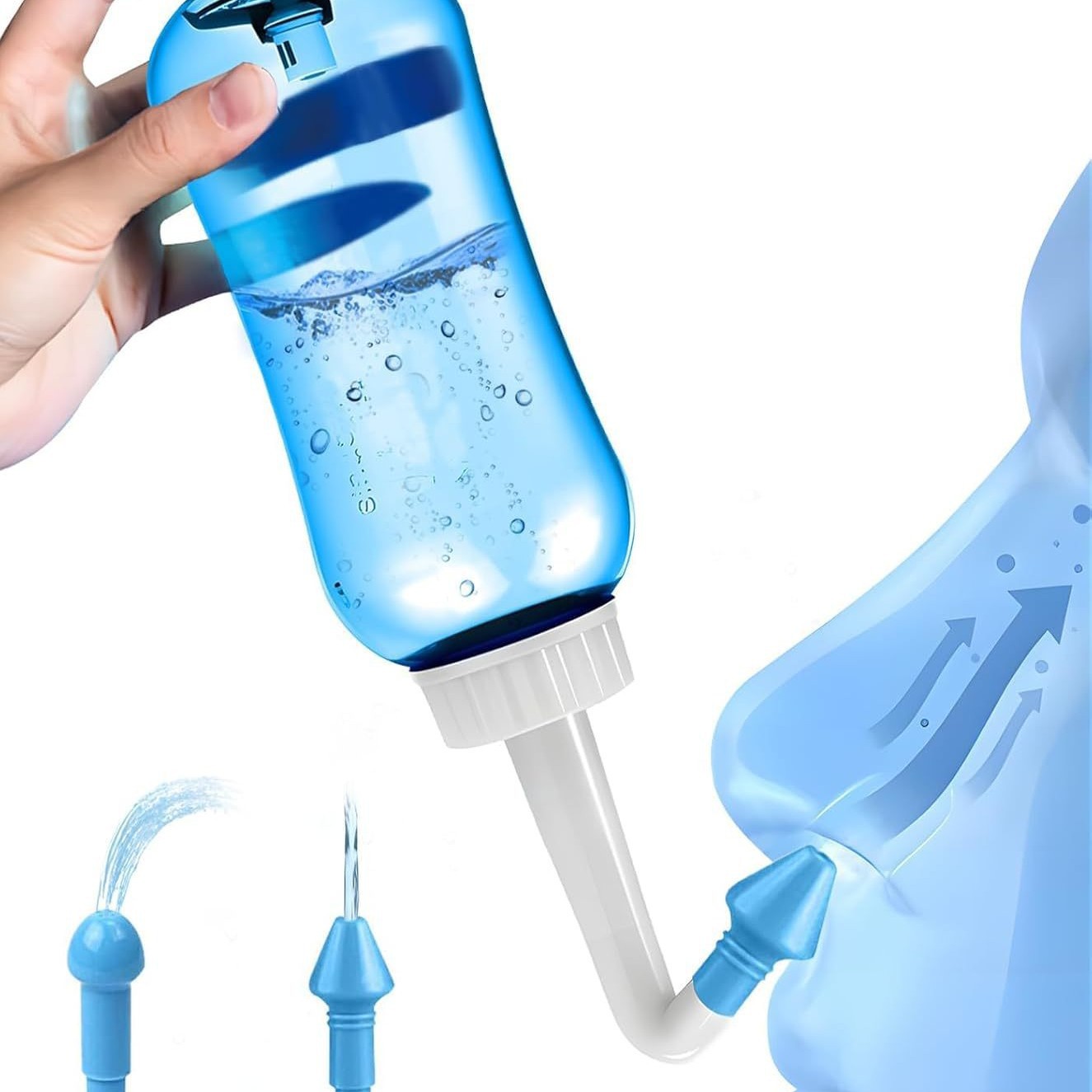 Baby Nose Cleaner - 300/500ML Nose Wash Cleaner Nasal Irrigator