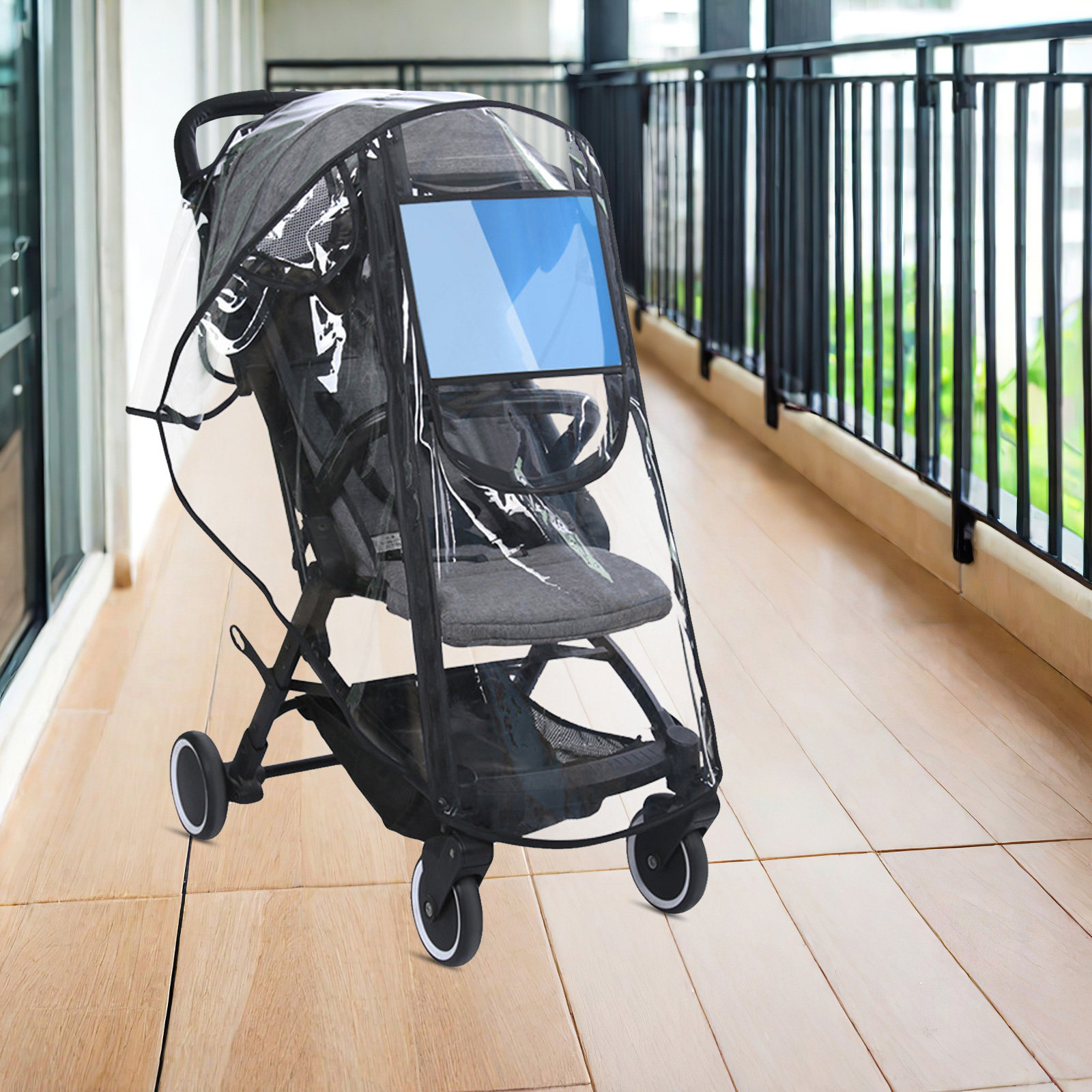 Clear Stroller Rain Cover Wate - огляд і ціна Stroller Rain Cover