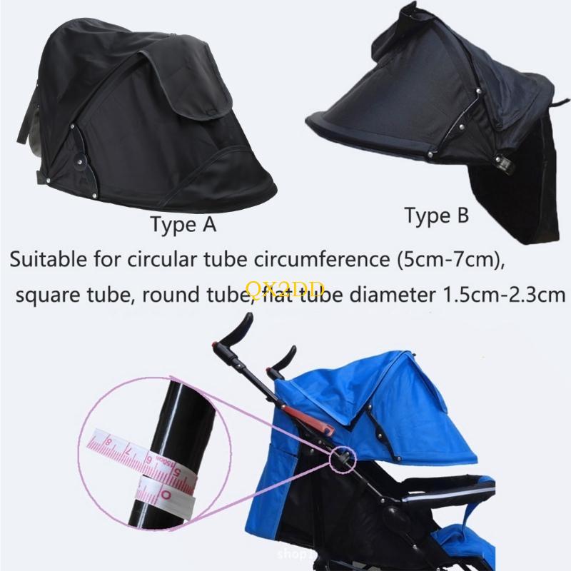 QX2D Sun Protective Strollers  - огляд і ціна Stroller Rain Cover