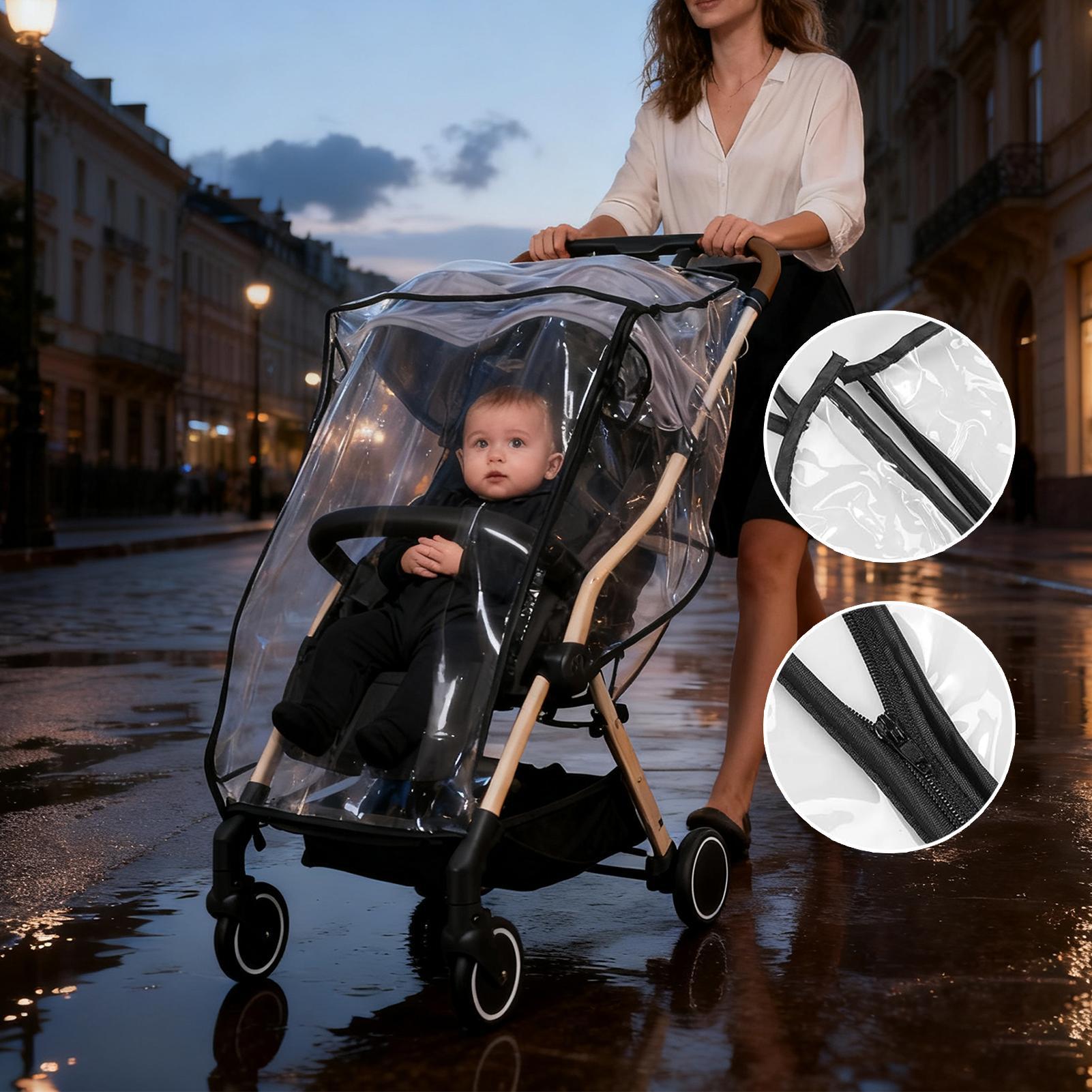 Baby Stroller Rain Cover Windp - огляд і ціна Stroller Rain Cover
