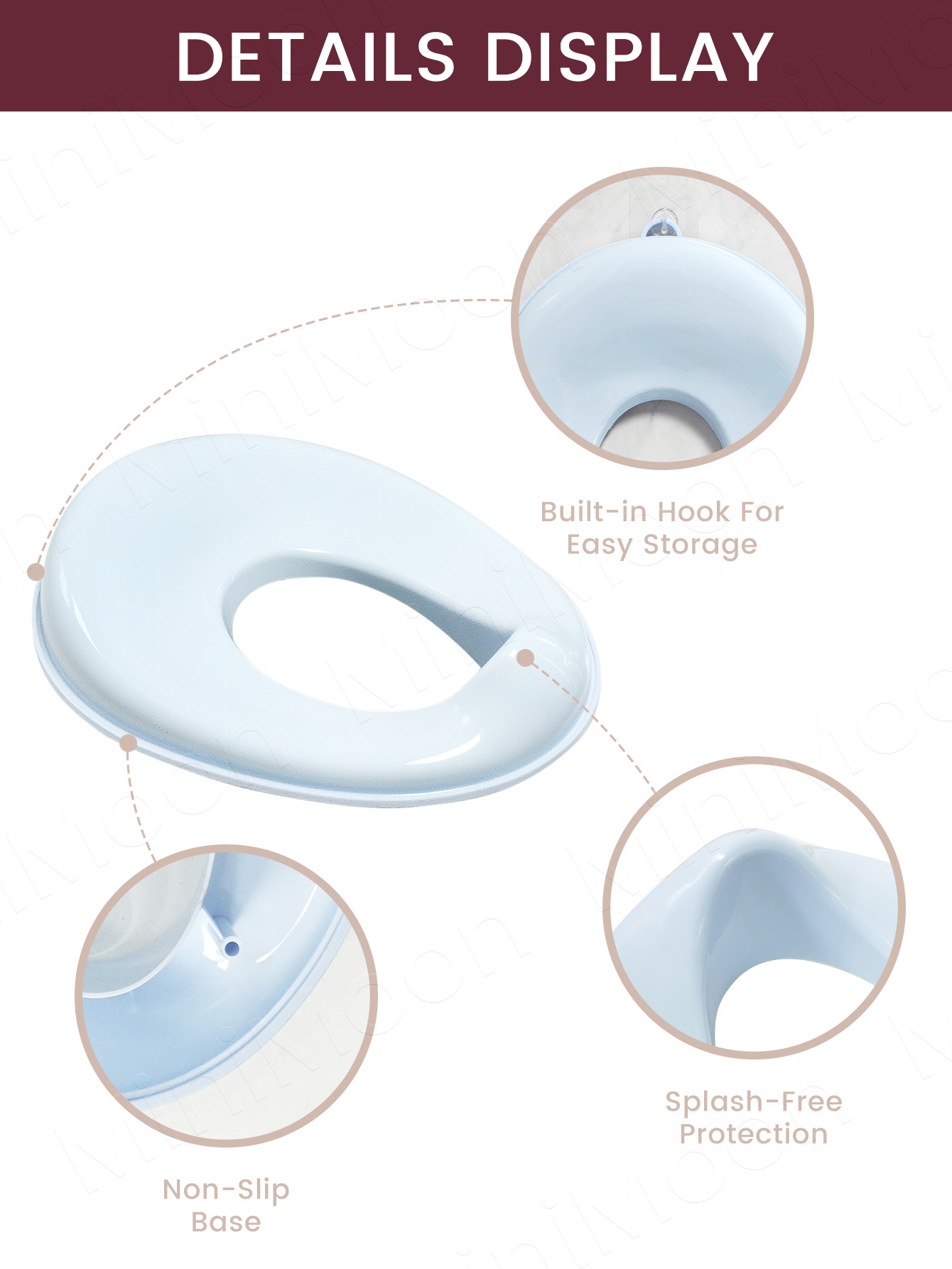 Portable Toddler Toilet Seat w - огляд і ціна Toddler Potty Training Seat