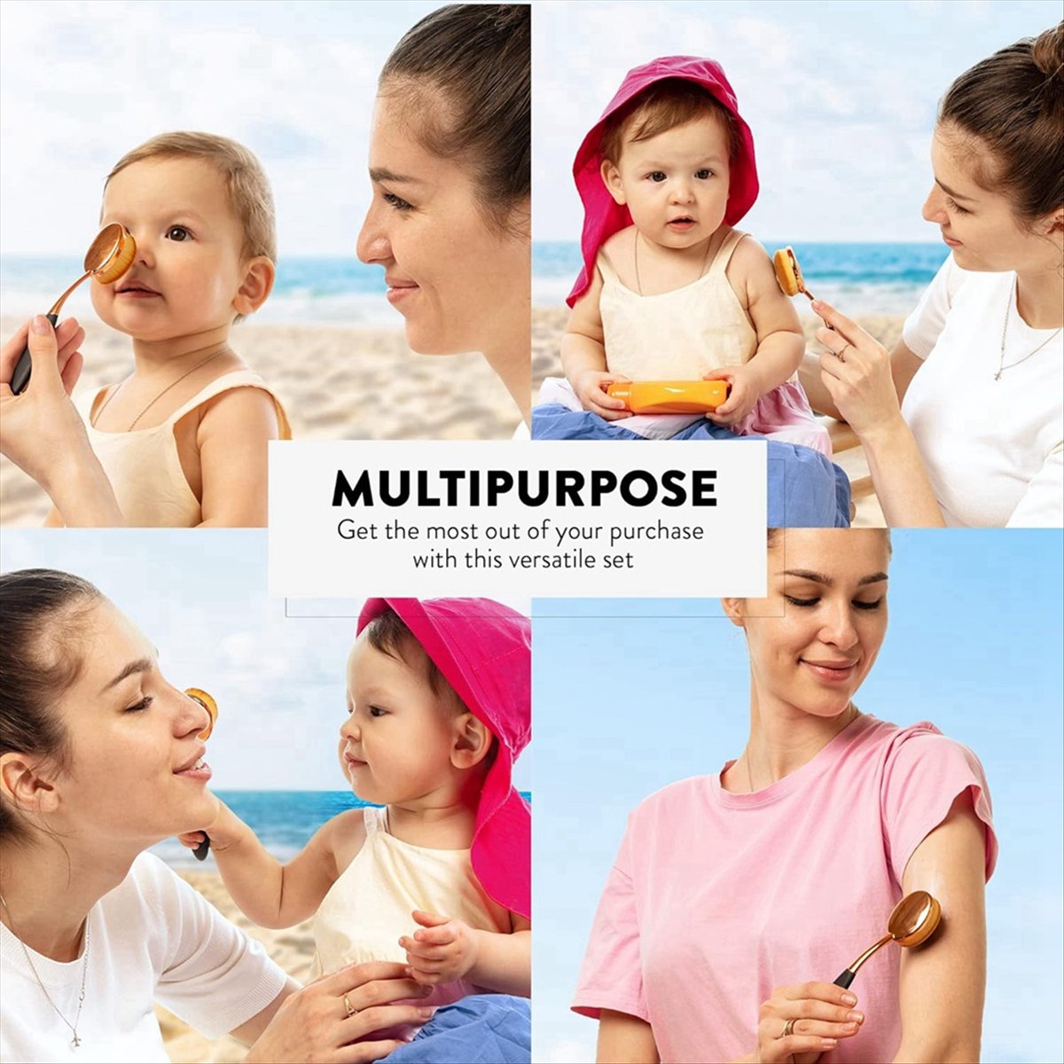 BHBL Sunscreen Brush Set - Lot - огляд і ціна Baby Sunscreen Lotion