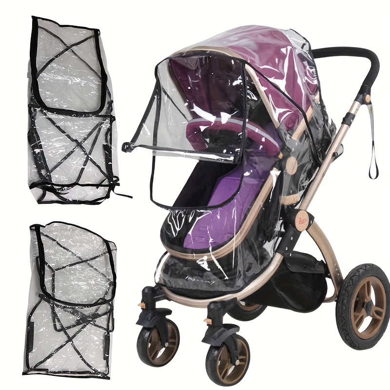 1pc Portable Universal Waterpr - огляд і ціна Stroller Rain Cover