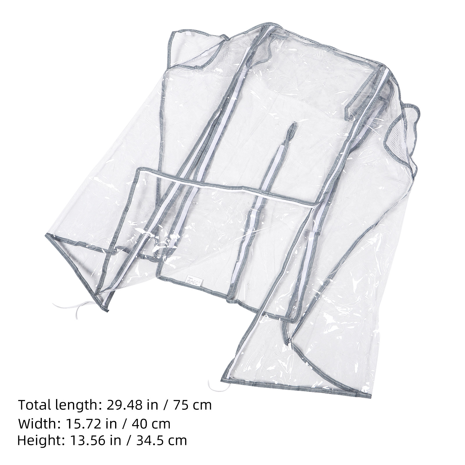 Eva Stroller Rain Cover Transp - огляд і ціна Stroller Rain Cover