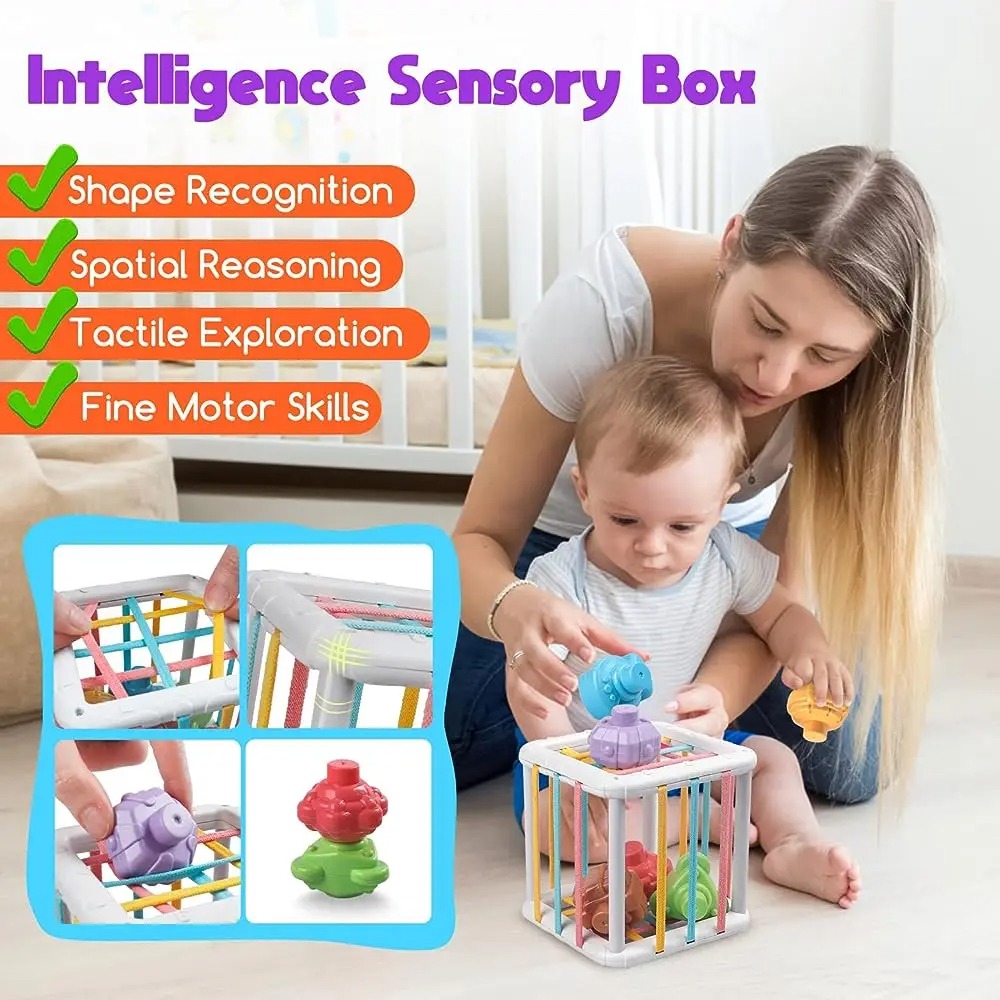Rainbow Colorful Montessori Sh - огляд і ціна Baby Products Toys