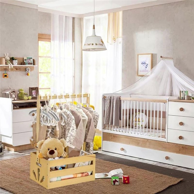 A25F-Wooden Baby Shower Gift B - огляд і ціна Baby Products Hamper