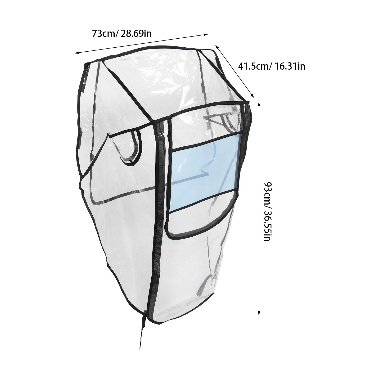 Clear Waterproof Stroller Rain - огляд і ціна Stroller Rain Cover