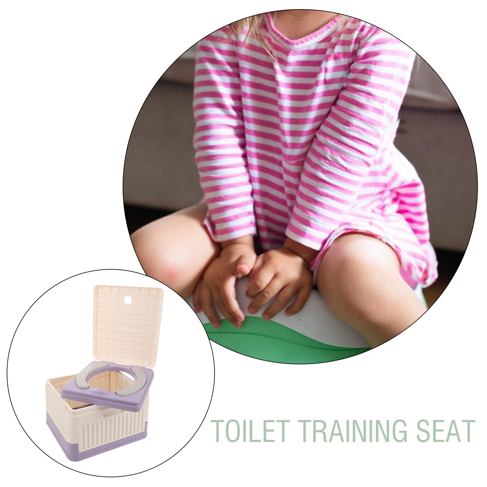 Foldable Portable Potty Seat f - огляд і ціна Toddler Potty Training Seat