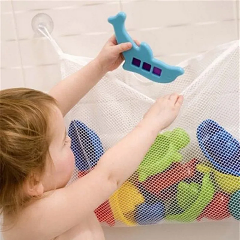 Baby Bathroom Mesh Bath Bag Ki - огляд і ціна Baby Products Basket