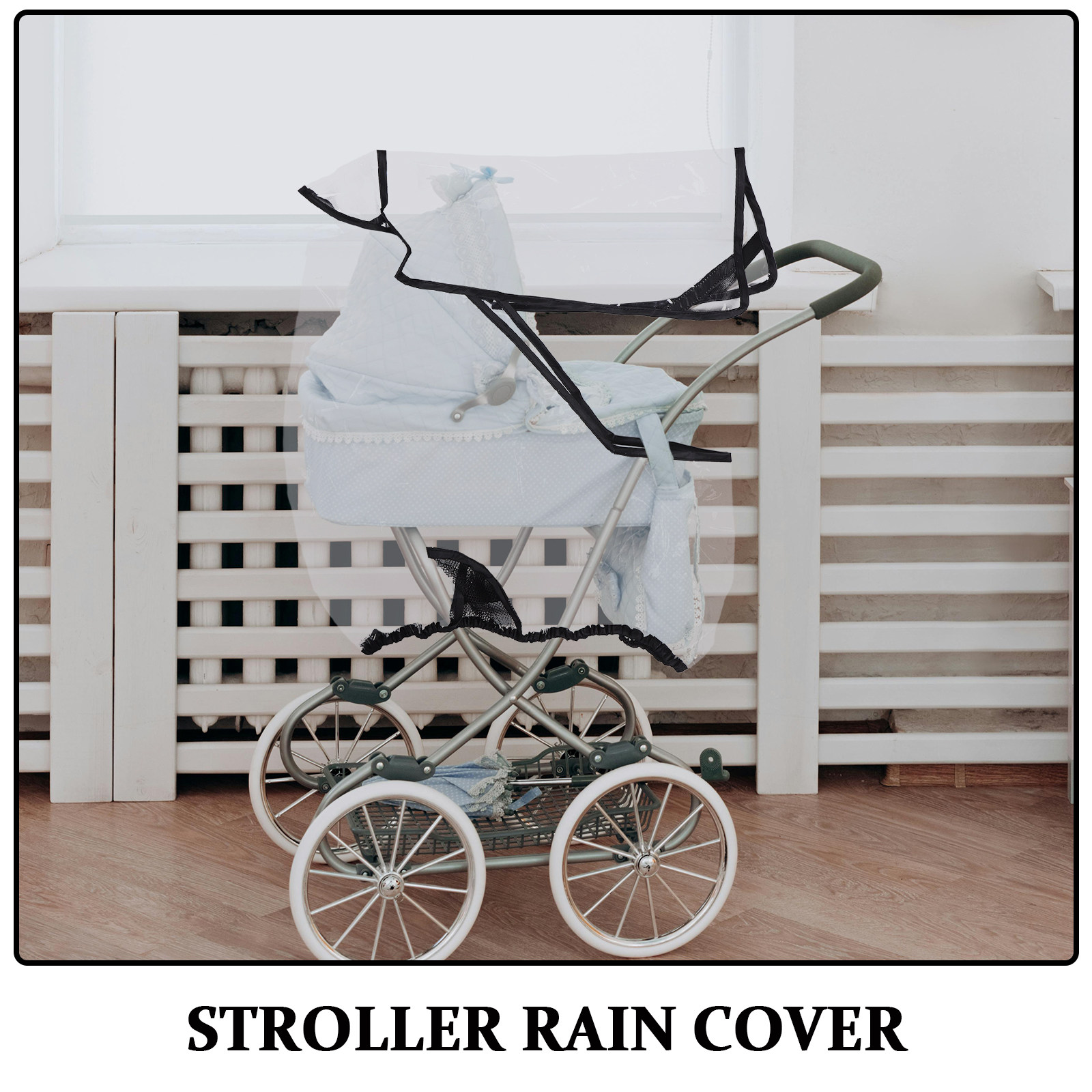 Stroller Rain Cover Waterproof - огляд і ціна Stroller Rain Cover