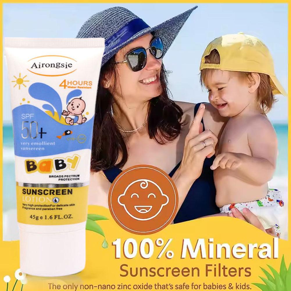 Kids Sun Protection Cream SPF5 - огляд і ціна Baby Sunscreen Lotion